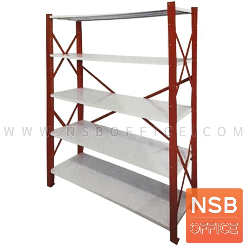 D03A055:ชั้นเหล็ก Store-100 (4 และ 5 แผ่นชั้น) ขนาด 126W*41D cm. รับน้ำหนัก 100 KG/ต่อชั้น 