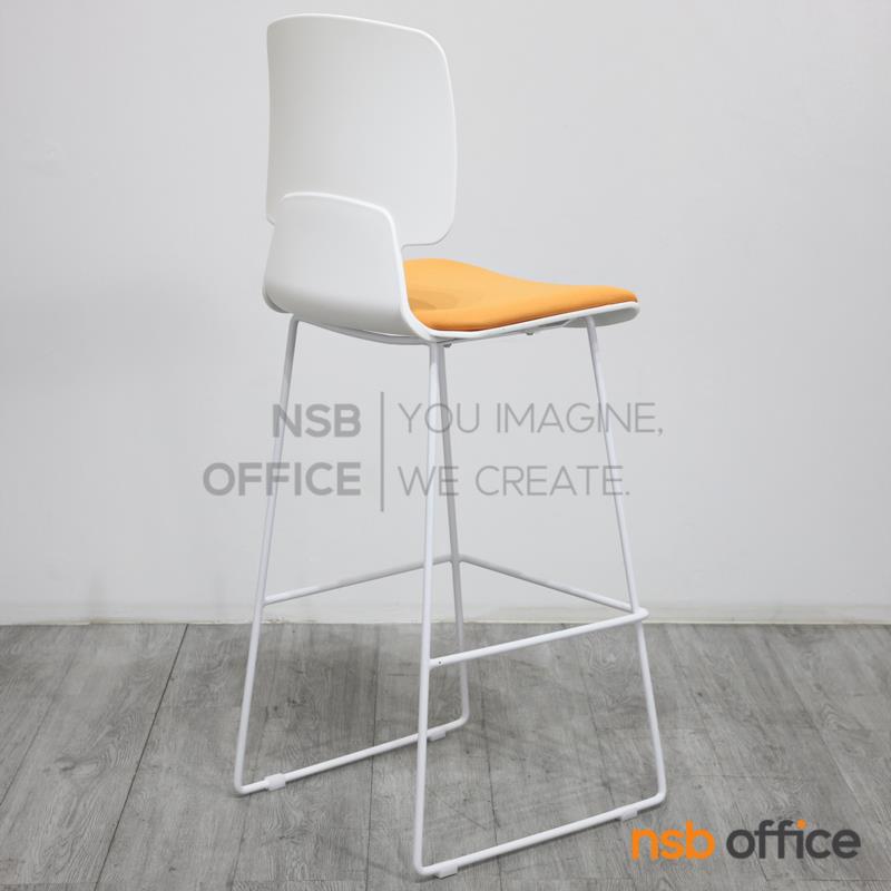 เก้าอี้บาร์สูง รุ่น Vynor (ไวเนอร์)  ขาเหล็ก