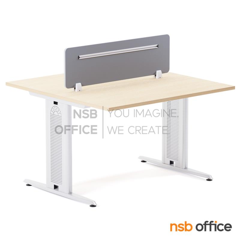 A27A111:ชุดโต๊ะทำงานกลุ่ม รุ่น Dovy II (โดวี่ 2) 2 และ 4 ที่นั่ง พร้อมมินิสกรีนหุ้มผ้า