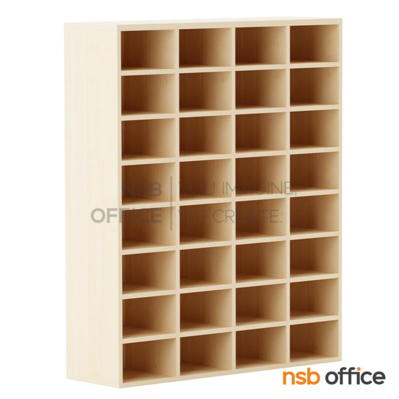 C01A090:ชั้นวางรองเท้าชั้นโล่ง รุ่น Northern (นอร์เทิน)  32 ช่อง เมลามีน