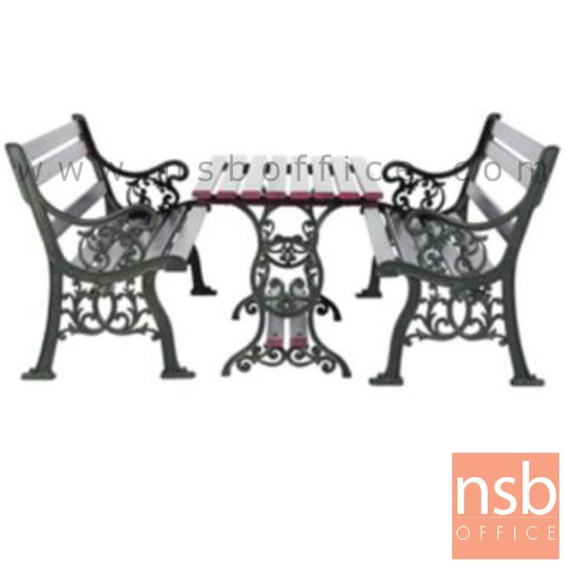 G08A043:ชุดโต๊ะสนาม พร้อมเก้าอี้ กทม. BKK-COT31 (โต๊ะ 1 + เก้าอี้ 2)   