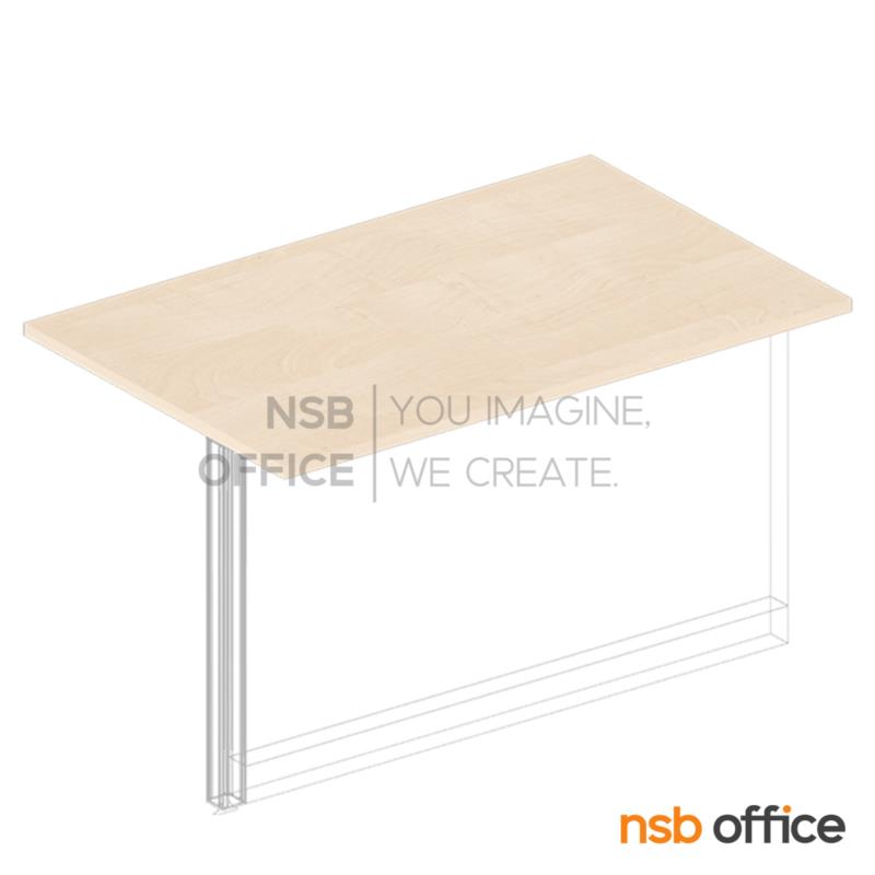 P01A089:แผ่นท๊อปเคาเตอร์ตรง ใช้ติดตั้งบนพาร์ทิชั่นต้อนรับ  ขนาด 75D cm. 