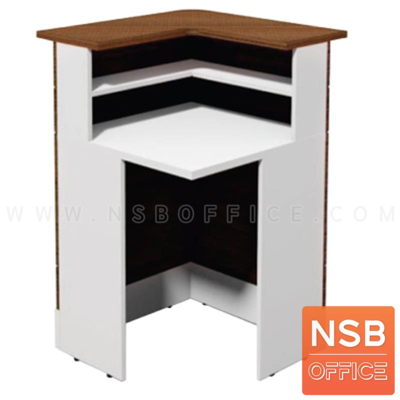 A11A048:เคาน์เตอร์เข้ามุม  รุ่น Fairy Dust (แฟรี่ ดัสต์) ขนาด 70W cm. เมลามีน สีซีบราโน่ขาว 