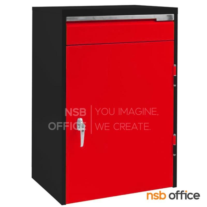 E08A070:ตู้เก็บเครื่องมือช่าง 1 ลิ้นชัก 1 บานเปิด รุ่น MGC36 ขนาด  61.6W*45.7D*90H cm.  ขอบตู้ด้านล่างเสมอกับพื้น