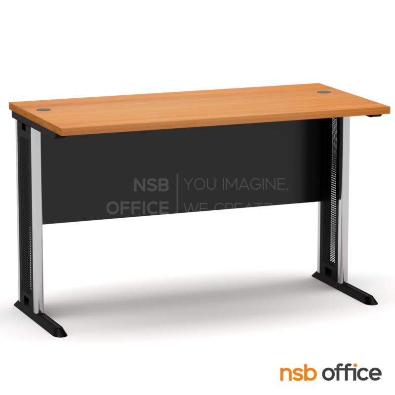 A10A121:โต๊ะทำงานโล่ง 180W*80D cm รุ่น Eagen (เอเกน)  ขาเหล็กชุบโครเมียม