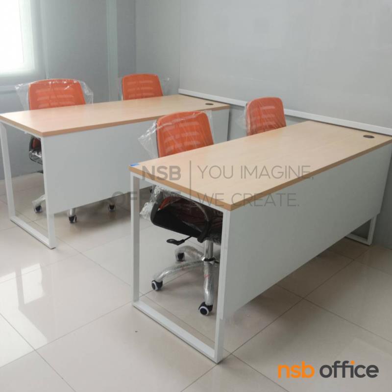 โต๊ะทำงานโล่ง รุ่น Ila (ไอรา) ขนาด 80,120,160 cm ขาเหล็ก