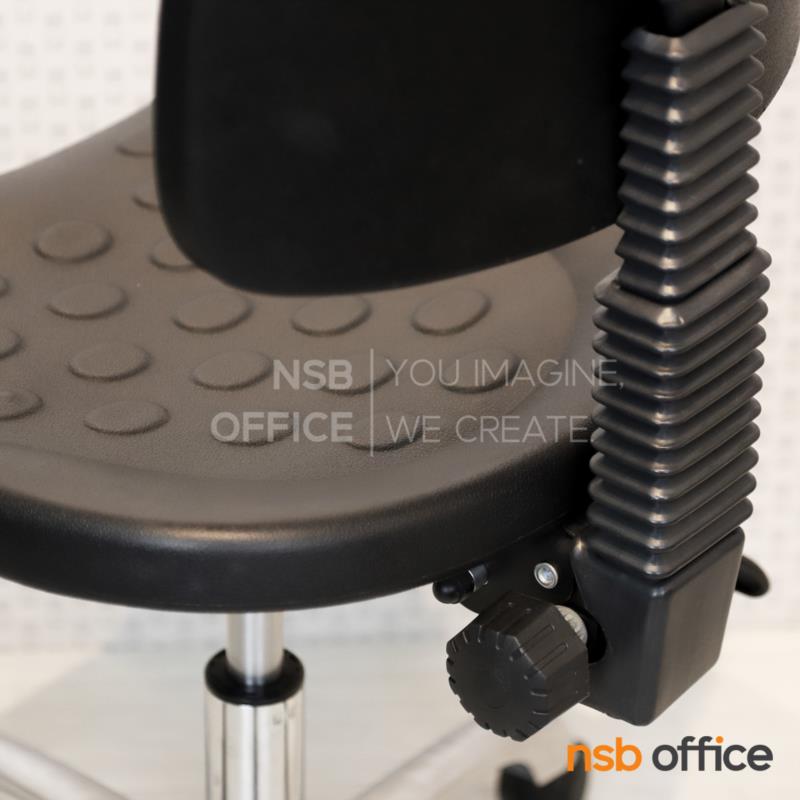 เก้าอี้บาร์ที่นั่งเหลี่ยมล้อเลื่อน รุ่น Barrymore (แบร์รีมอร์)  โช้คแก๊ส ขาอลูมิเนียม