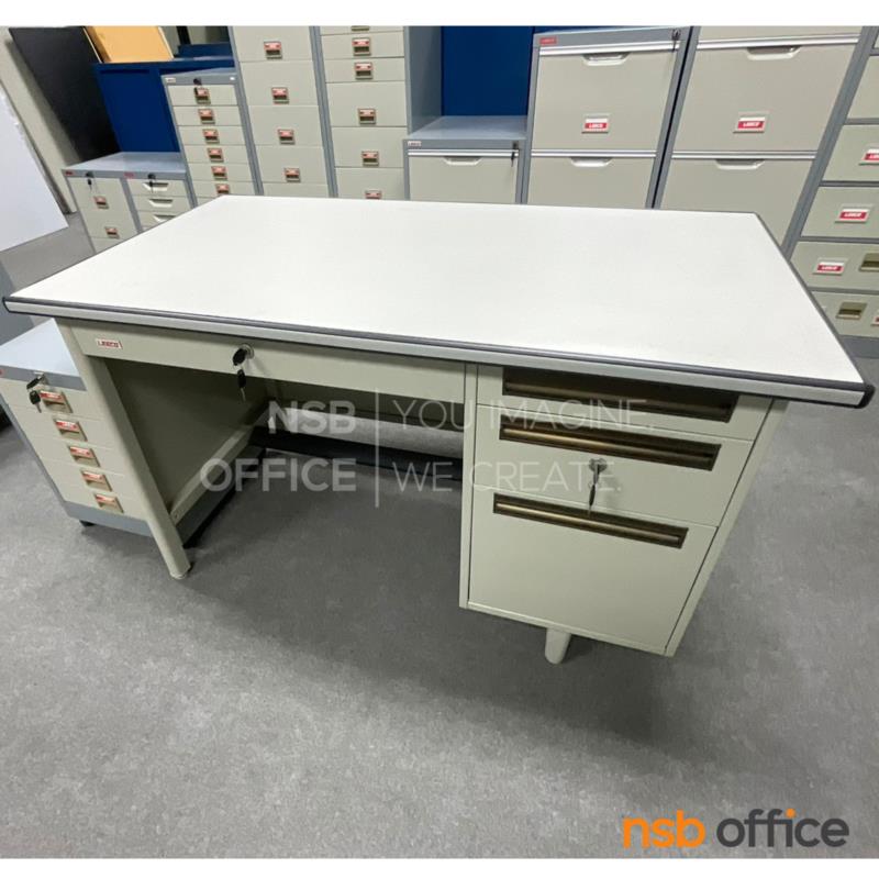 โต๊ะทำงานเหล็ก 4 ลิ้นชัก  รุ่น DC-2436 ,DC-2642 ,DC-2648 