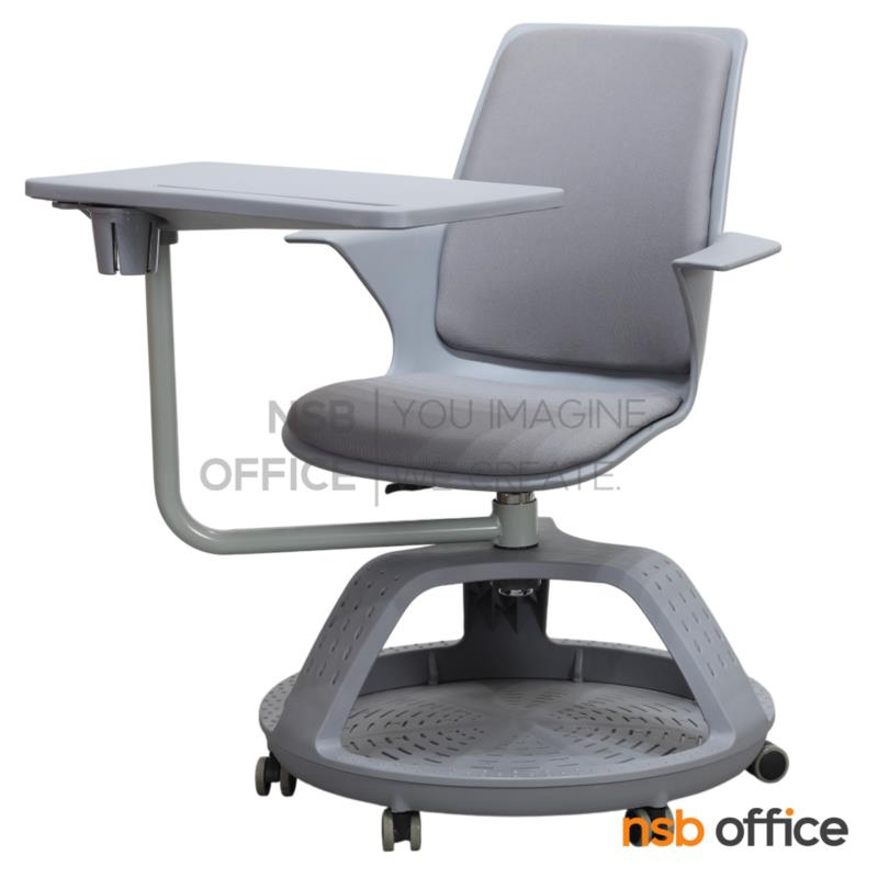 B43A003:เก้าอี้เลคเชอร์เฟรมโพลี่ล้อเลื่อน รุ่น Thumbelina (ทัมเบลิน่า)  ฐานวางกระเป๋าได้ ล้อเลื่อน