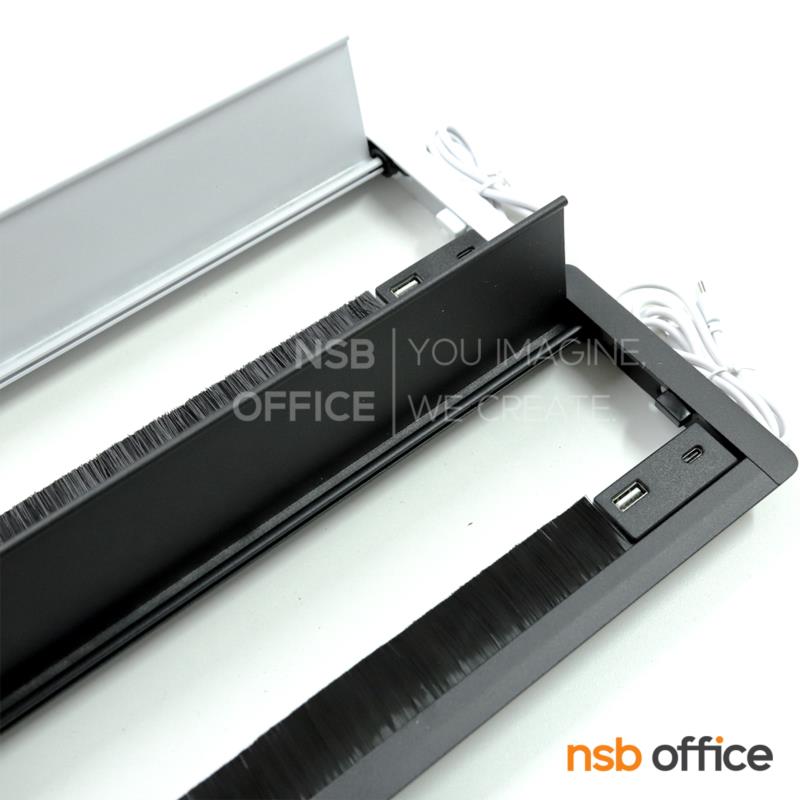 ฝาป๊อปอัพ รุ่น JD-03  พร้อมช่อง 1 USB และ 1 Type C