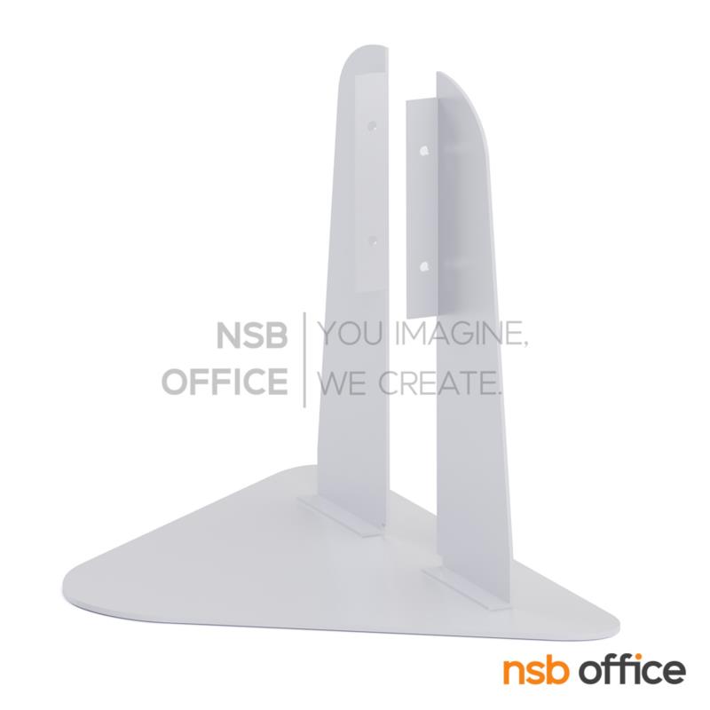 P03A023:อุปกรณ์เสริมขาพาร์ทิชั่นฐานสามเหลี่ยม   