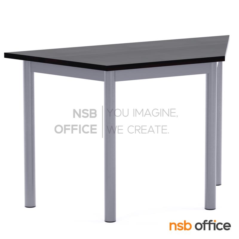 H02A005:โต๊ะเรียนกิจกรรมทรงคางหมู รุ่น Hexa 105, 120, 140W cm ไม่มีล้อเลื่อน (สำหรับกลุ่ม 6 คน)