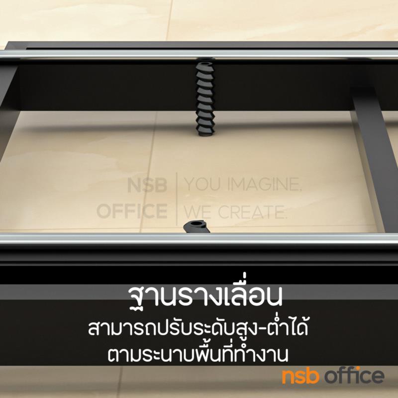 ตู้รางเลื่อนแบบมือผลัก 1 ตอน 100D cm ขนาด 4, 6, 8, 10, 12, 14, 16 ตู้ (มาตรฐานมอก. 2541)