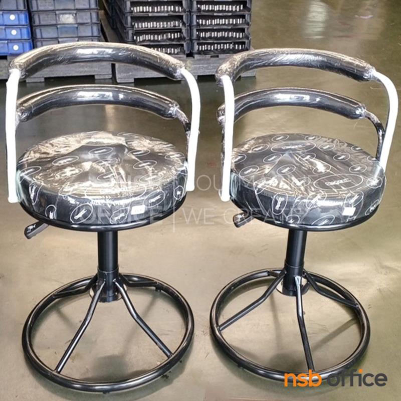 เก้าอี้บาร์ที่นั่งกลม รุ่น Tylorix (ไทลอริกซ์) โครงขาเหล็ก 