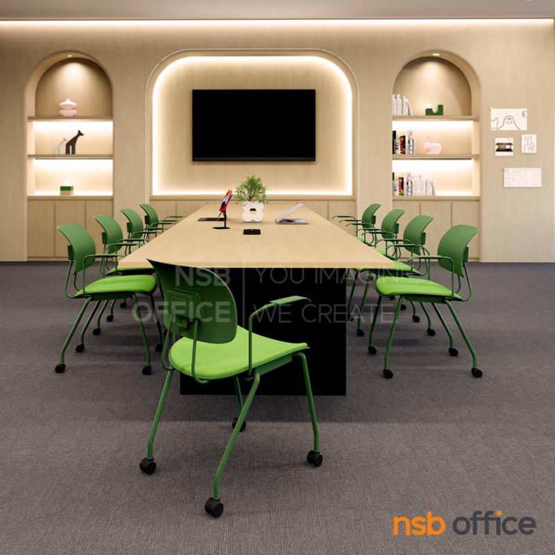 โต๊ะประชุมทรงสี่เหลี่ยม  รุ่น Xyden (ไซเดน) 6, 8, 10 ที่นั่ง ขนาด 180W, 200W, 240W cm.  เมลามีน