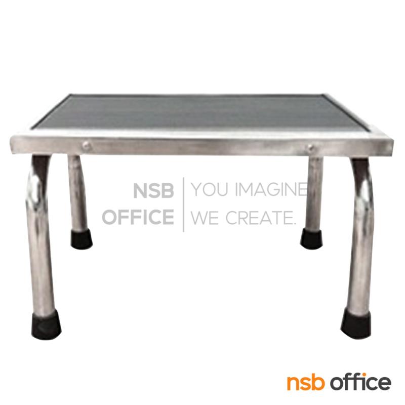 G19A013:บันไดขึ้นเตียงสแตนเลส 1 ขั้น  รุ่น Venice (เวนิส)  