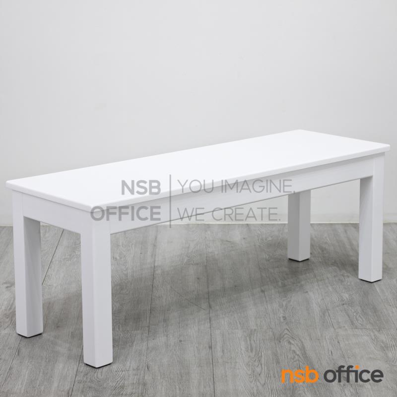 G08A048:เก้าอี้ยาวไม้ยางพาราล้วน  รุ่น Henrika (เฮนริก้า) ขนาด 90W ,120W ,150W, 180W cm.  