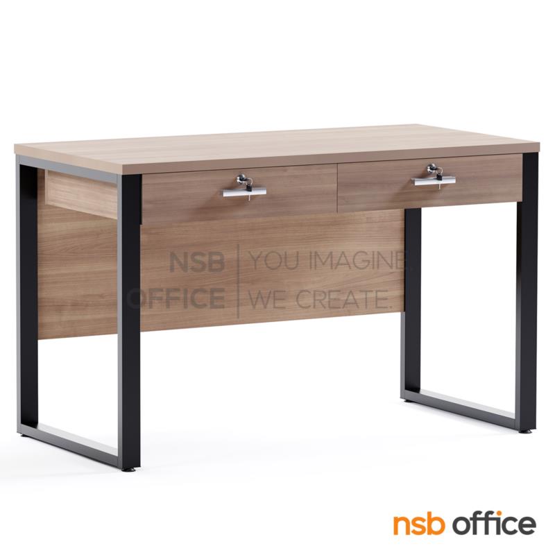 A10A096:โต๊ะทำงาน 2 ลิ้นชัก  รุ่น Richmond (ริชมอนด์)  ขาเหล็ก