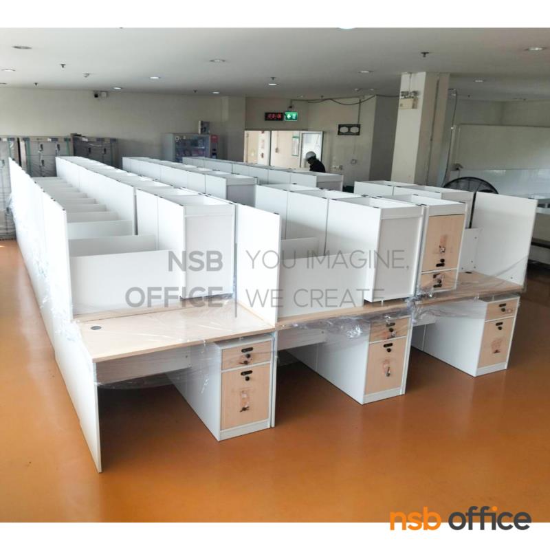 โต๊ะทำงาน 1 ลิ้นชัก  1 บานเปิด รุ่น Darin (ดาริน) ขนาด 120W cm. มีกุญแจล็อครหัส