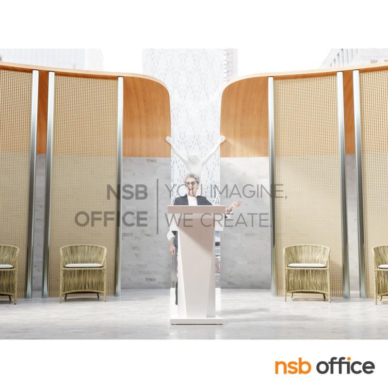 โพเดียมเหล็กสีขาว รุ่น Betta (เบ๊ตต้า)  