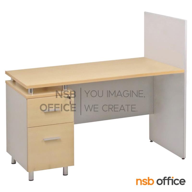 โต๊ะทำงาน 2 ลิ้นชัก  รุ่น MN-WYT1216 ขนาด 120W ,160W cm.  