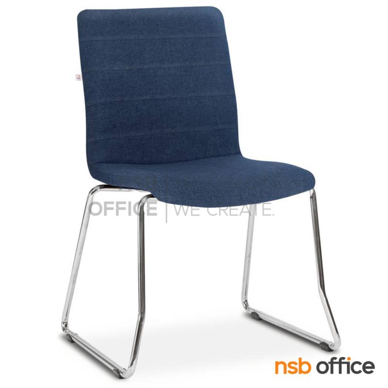 เก้าอี้รับแขกขาตัวยู รุ่น Sheldon (เชลดอน)  ขาเหล็กชุบโครเมี่ยม