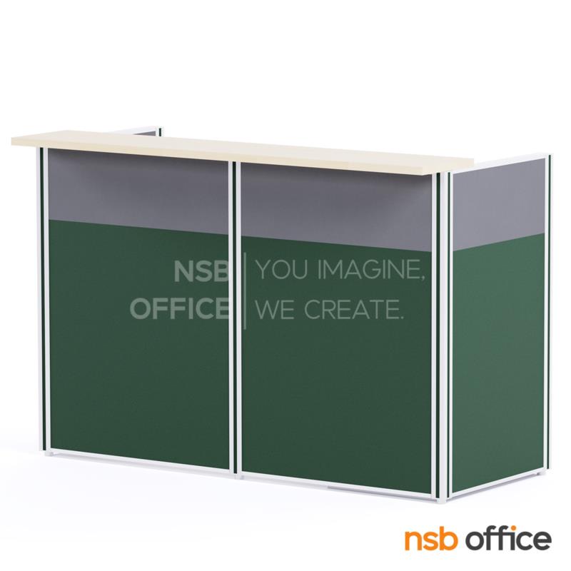 เคาน์เตอร์หน้าตรงสีทูโทน รุ่น Renovia (รีโนเวีย) ขนาด 160W ,180W cm. พร้อมตู้ลิ้นชัก