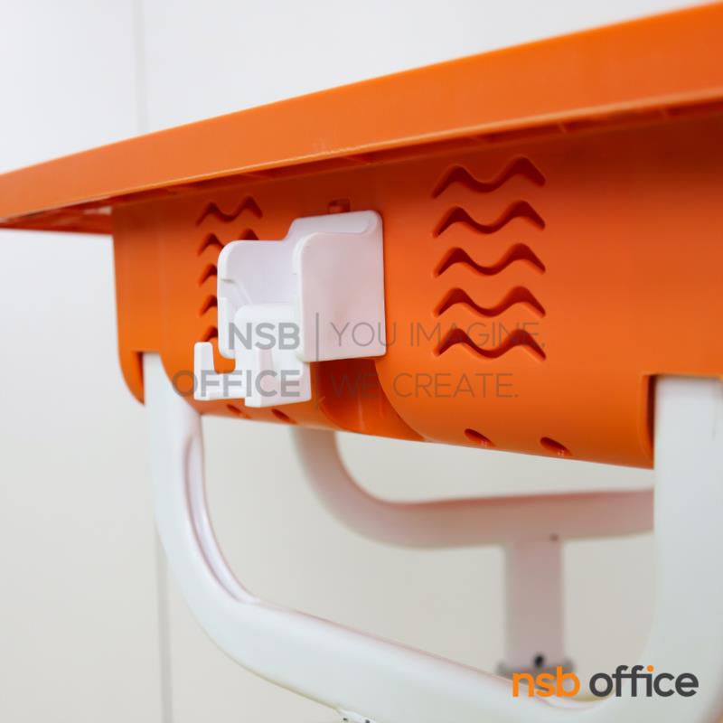 ชุดโต๊ะและเก้าอี้นักเรียนสีสัน หน้าโค้ง รุ่น Olinia (โอลิเนีย)  