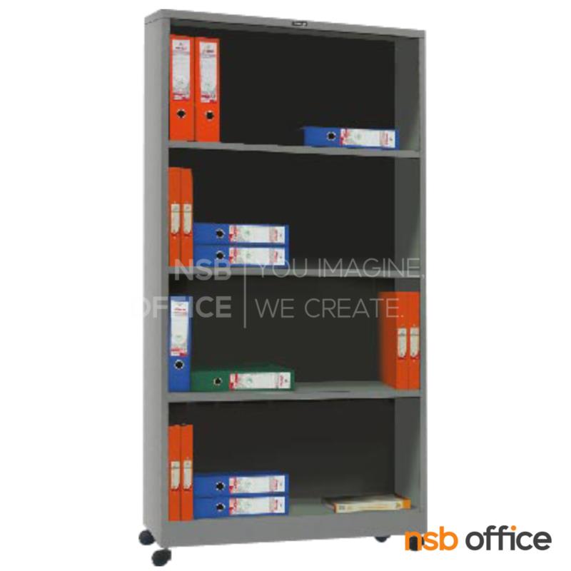 ชั้นใส่แฟ้ม 4 ชั้น  รุ่น FS-410 ,FS-410 NP มีล้อเลื่อน