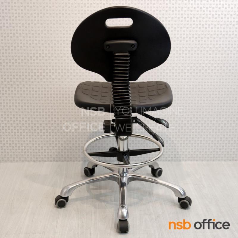 เก้าอี้บาร์ห้องแล็บ ป้องกันไฟฟ้าสถิต รุ่น Pascal  ขาอลูมิเนียม