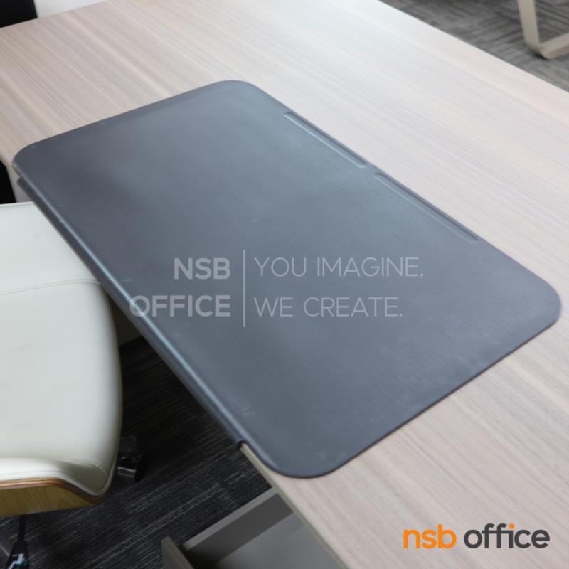 แผ่นยางรองเขียน 67W cm สีน้ำตาล / สีดำ (มีที่เกี่ยวขอบโต๊ะ และ ร่องวางปากกา)