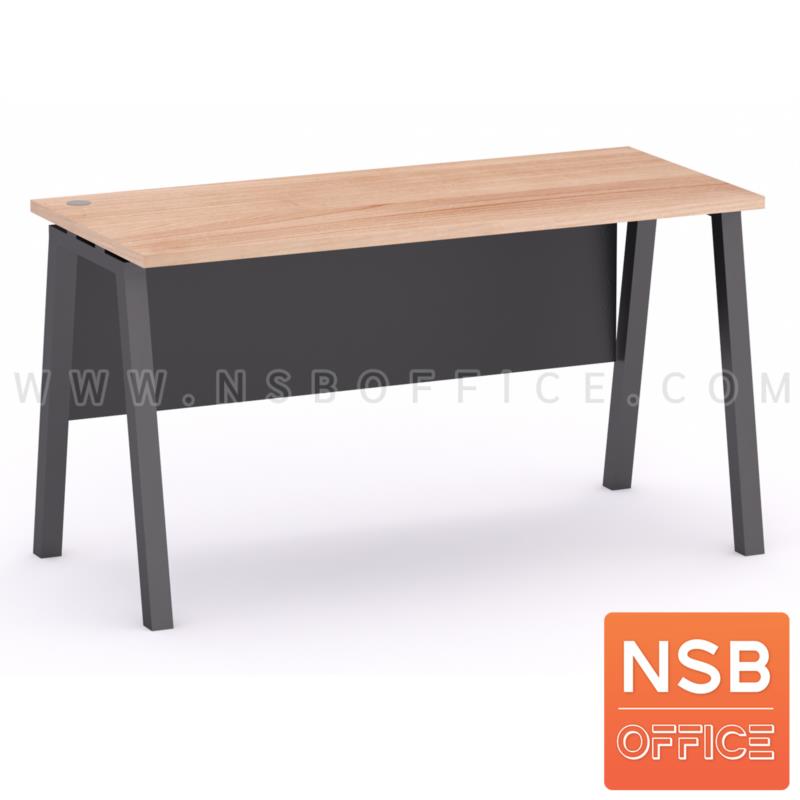 A10A101:โต๊ะทำงาน Slash-1 (สแลช-1) ขนาด 120W, 135W, 150W cm. ขาเหล็ก
