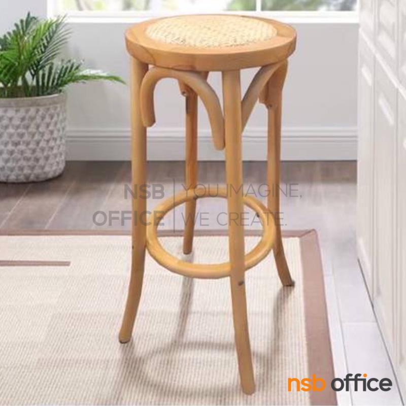 เก้าอี้ไม้หวาย รุ่น Riley (ไรรีย์) ขนาด 36 Di cm. 