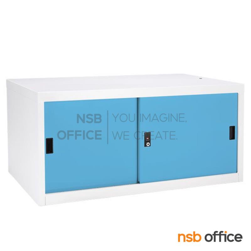 E23A012:ตู้เสริมบนตู้เสื้อผ้าเหล็ก บานเลื่อนทึบ (สูงรวม 226 cm.) รุ่น SDC-04   