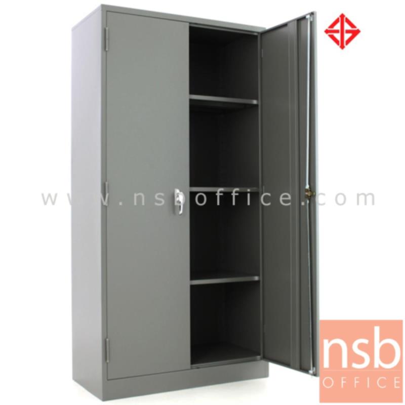 E07A139:ตู้เอกสารเหล็ก 2 บานเปิด รุ่น Kimmel (คิมเมล) ขนาด 92W*183H cm. มือจับบิด (มาตรฐาน มอก. 353-2566 0.6 mm)