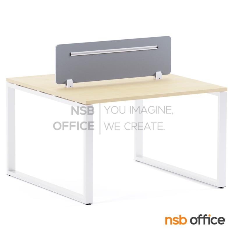 A27A110:ชุดโต๊ะทำงานกลุ่ม รุ่น Cruz II (ครูส 2) 2, 4 และ 6 ที่นั่ง พร้อมมินิสกรีนหุ้มผ้า 