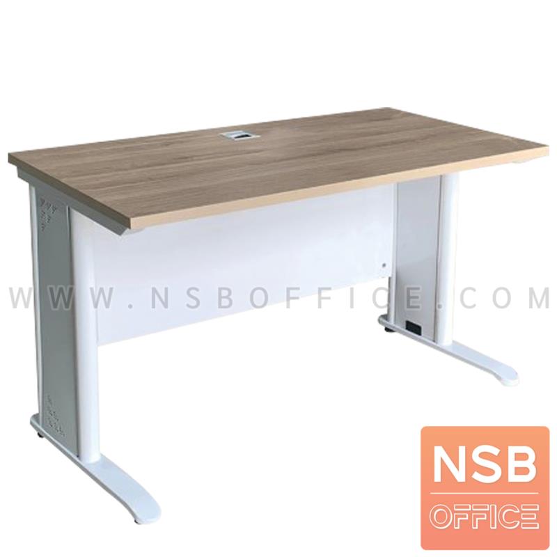 A12A083:โต๊ะทำงาน รุ่น Karl (คาร์ล) ขนาด 120W*60D cm. โครงขาเหล็ก