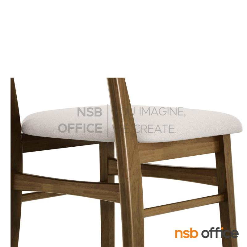 เก้าอี้ไม้ยางพารา รุ่น Luminex (ลูมิเน็กซ์)  โครงไม้ยางพารา