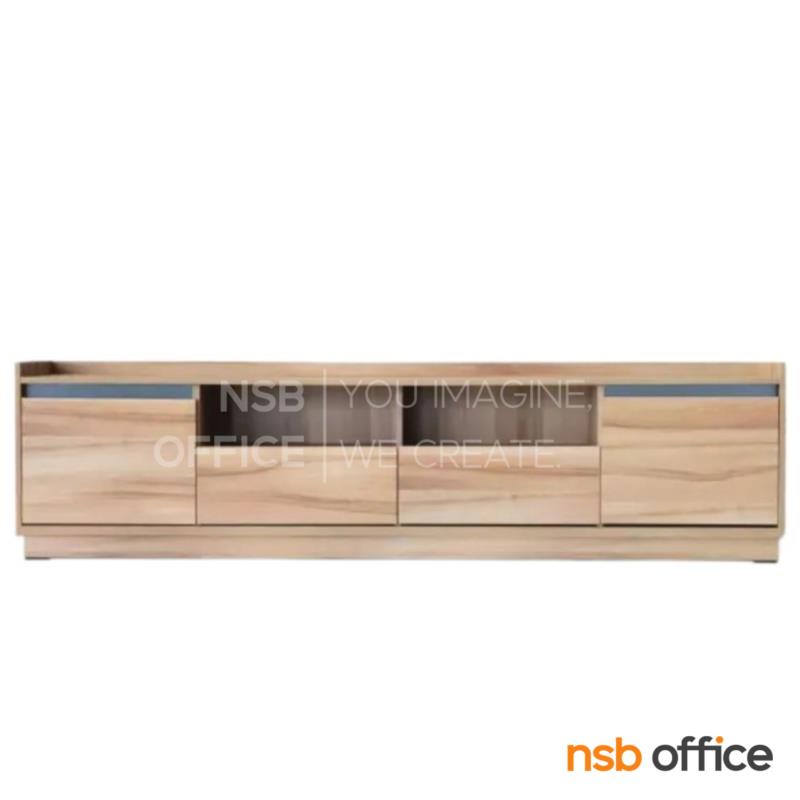 C09A017:ตู้วางทีวี 2 ลิ้นชัก 2 บานเปิด รุ่น Kryton (ไครตัน) ขนาด 200W*51H cm. 