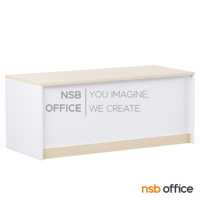 โต๊ะผู้บริหาร 3 ลิ้นชัก รุ่น Thistle (ทิสเซิล) ขนาด 180W cm.  บังตาไม้ เมลามีน