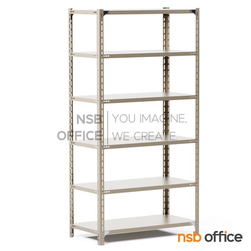 D03A007:ชั้นเหล็กฉาก  S-100 ขนาด 91.5W*45.5D cm. รับน้ำหนักได้ 100 kg./แผ่นชั้น