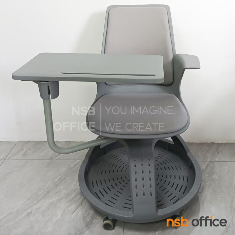 เก้าอี้เลคเชอร์เฟรมโพลี่ล้อเลื่อน รุ่น Thumbelina (ทัมเบลิน่า)  ฐานวางกระเป๋าได้ ล้อเลื่อน