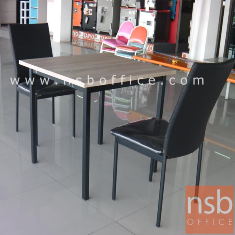 G14A146:ชุดโต๊ะรับประทานอาหารหน้าเมลามีน 2 ที่นั่ง   พร้อมเก้าอี้