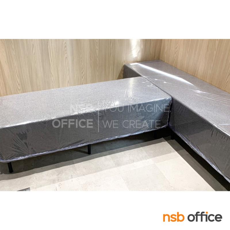 โซฟาสตูลตัวยาว รุ่น Hanif  (ฮานิฟ)  เสริมขาเหล็ก