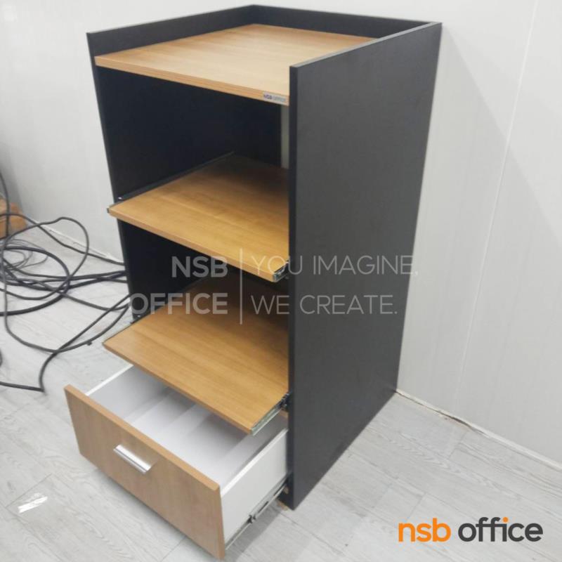 ตู้วางปริ้นเตอร์ ระบบถาดเลื่อน รุ่น Print tower - A (วางได้ 3 เครื่อง) 