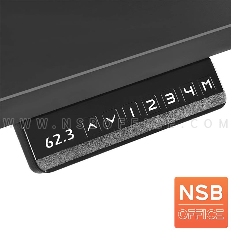 โครงขาปรับระดับแบบโต๊ะตรง (2 motors)     ปรับขนาดได้ 120-180W cm ขาเหล็กเหลี่ยม