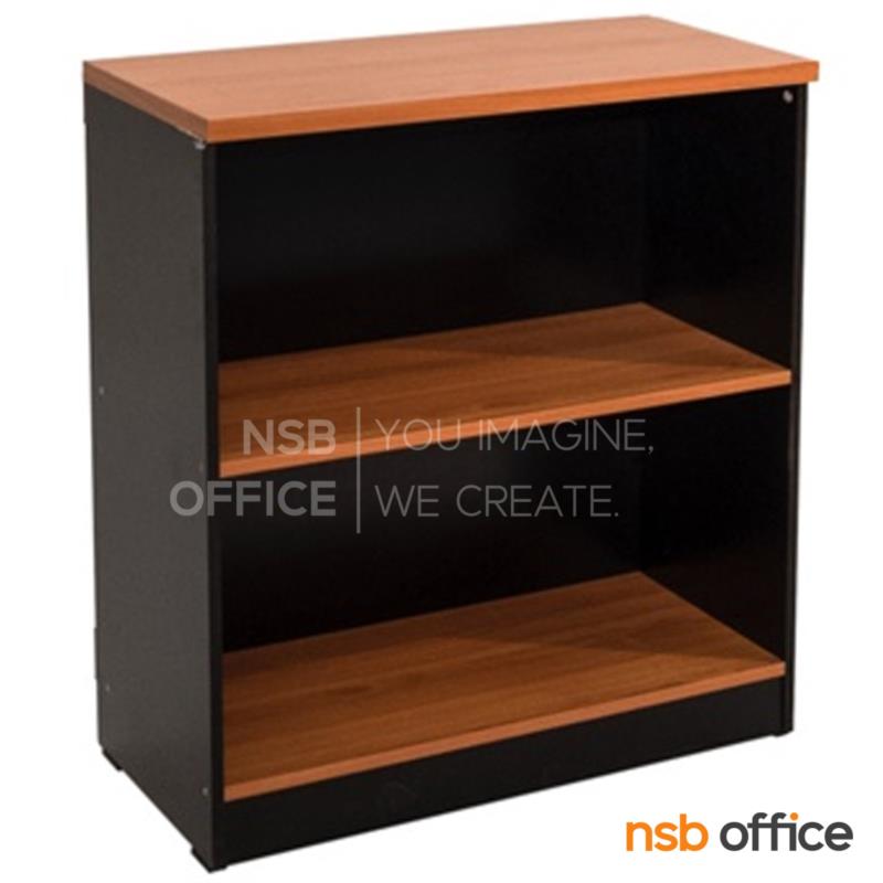 C04A028:ตู้เอกสาร สูง 87.3 cm. 2 ช่องโล่ง ไม่มีกั้นกลาง รุ่น PS-378  เมลามีน