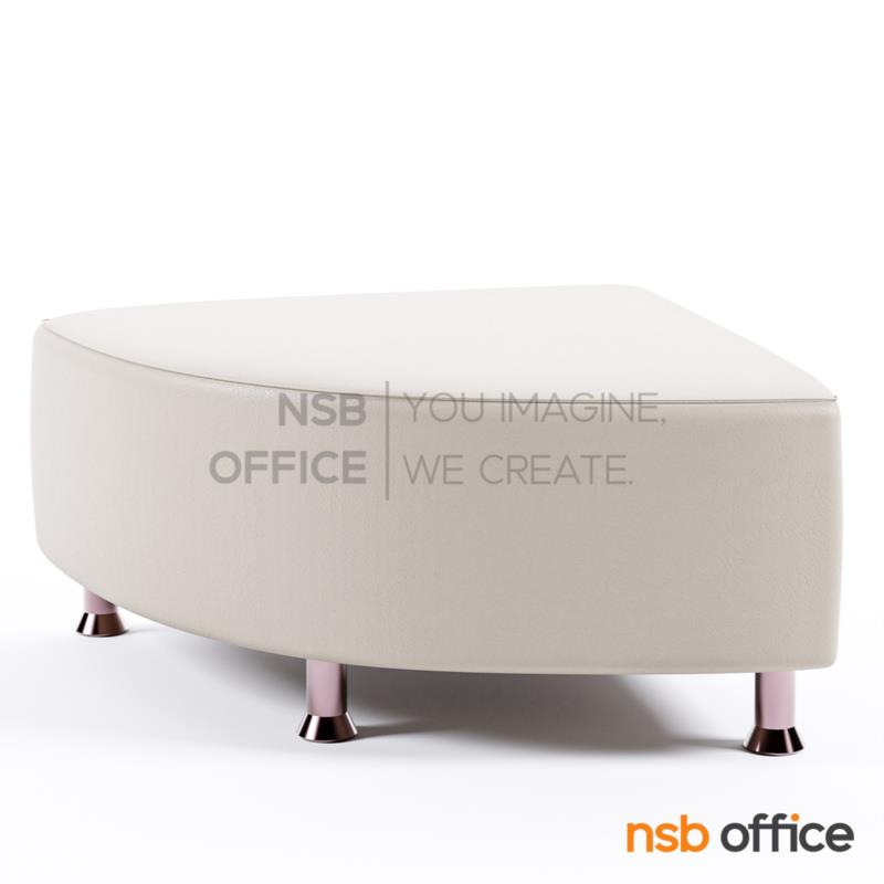 B15A117:สตูลแบบมุมโค้ง  รุ่น Irina (ไอรินา)  เสริมขาเหล็กชุบโครเมี่ยม