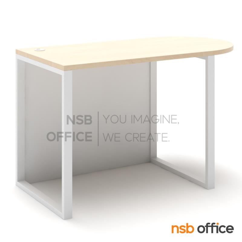 โต๊ะแพทย์ในห้องตรวจ รุ่น Vanthel (แวนเทล) ขนาด 120W cm.  บังตาไม้ ขาเหล็ก