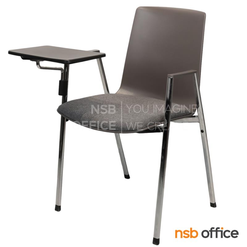 B07A110:เก้าอี้เลคเชอร์เฟรมโพลี่  รุ่น Onyx (โอนิกซ์)  ขาเหล็กชุบโครเมี่ยม